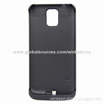 Power Case for Samsung Galaxy S5, with Li-polymer 3800mAh Capacity, ISO 9001, Made in China Factory